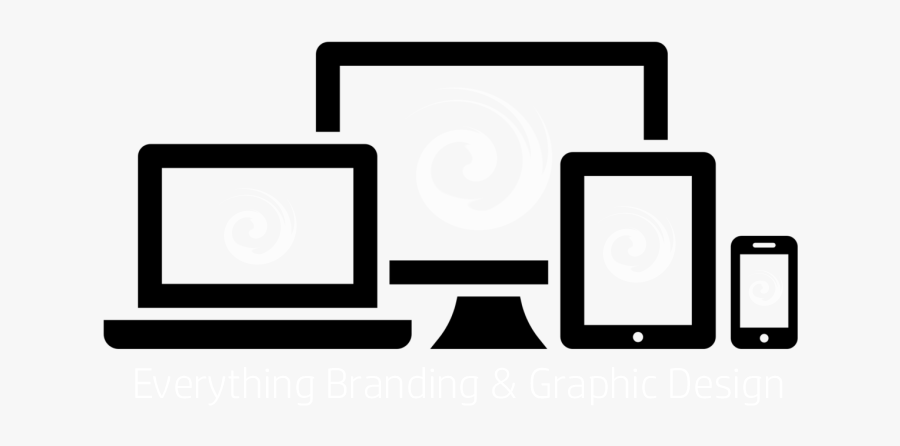 Laptop Tablet Phone Icon, Transparent Clipart