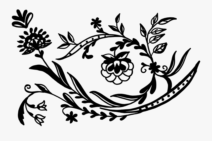 Flowers Ornaments Png, Transparent Clipart