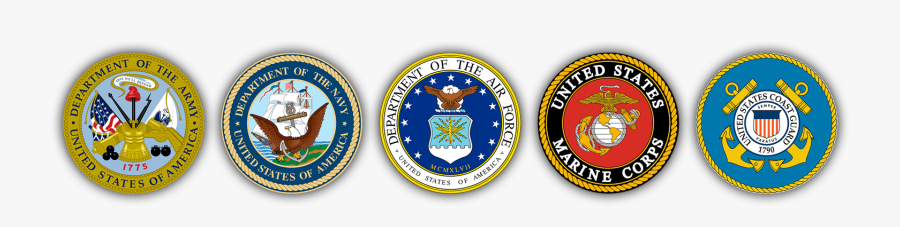 Transparent Military Branches Clipart - Us Military Veterans, Transparent Clipart