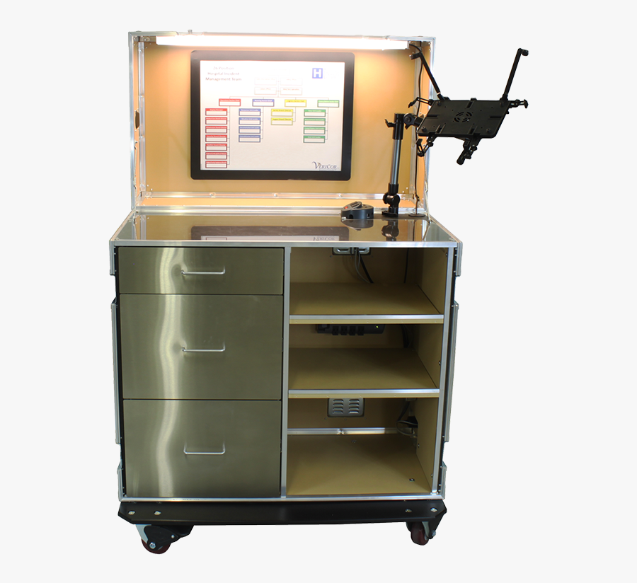 Mobile Incident Command Center W Light On - Drawer, Transparent Clipart