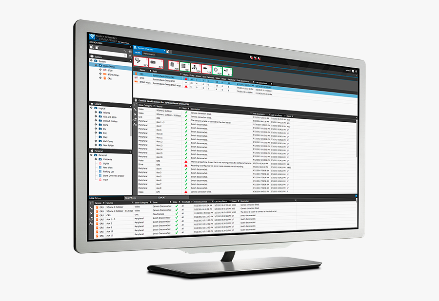 A Computer Monitor Displays The Command Enterprise - Computer Management Software, Transparent Clipart