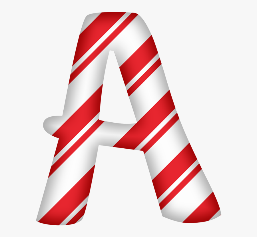 Candy Cane Alphabet Letter , Free Transparent Clipart ClipartKey