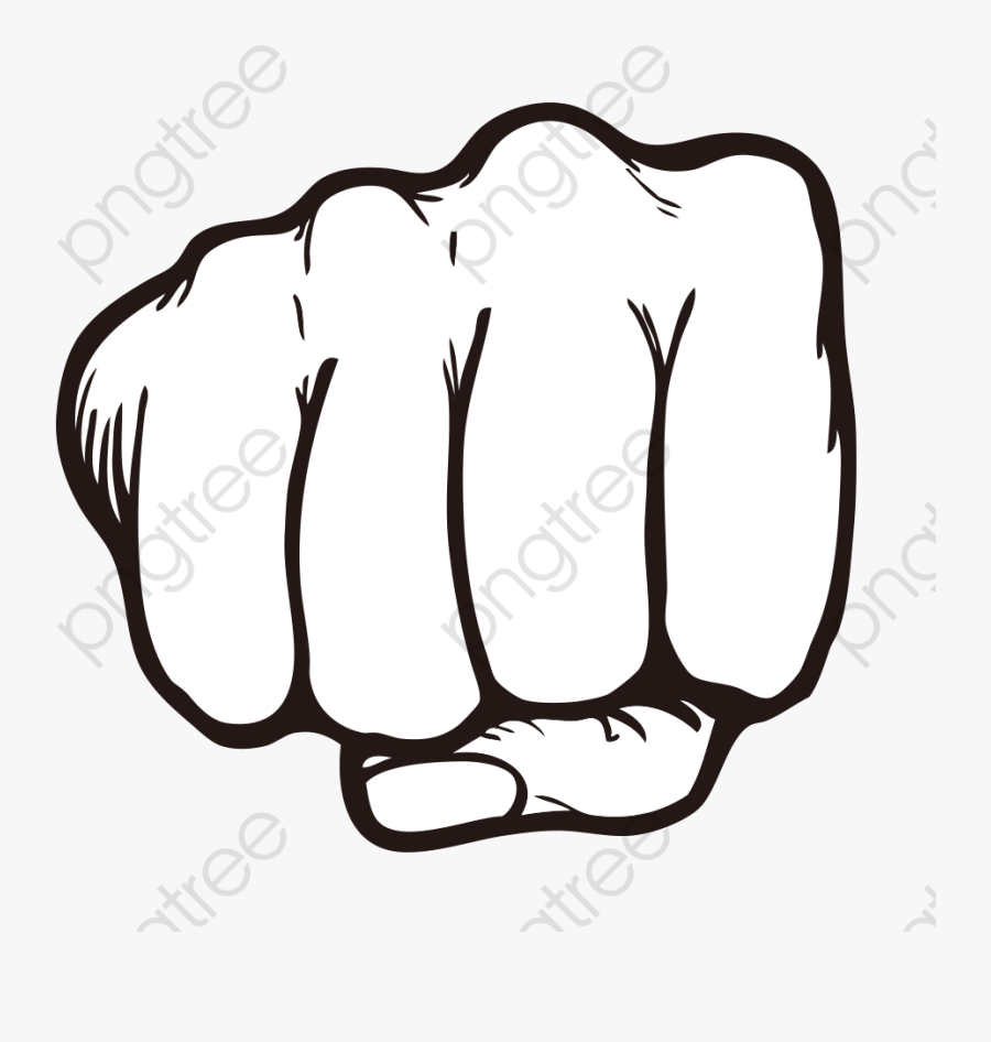 Clenched Png Transparent Image - Fist Vector, Transparent Clipart