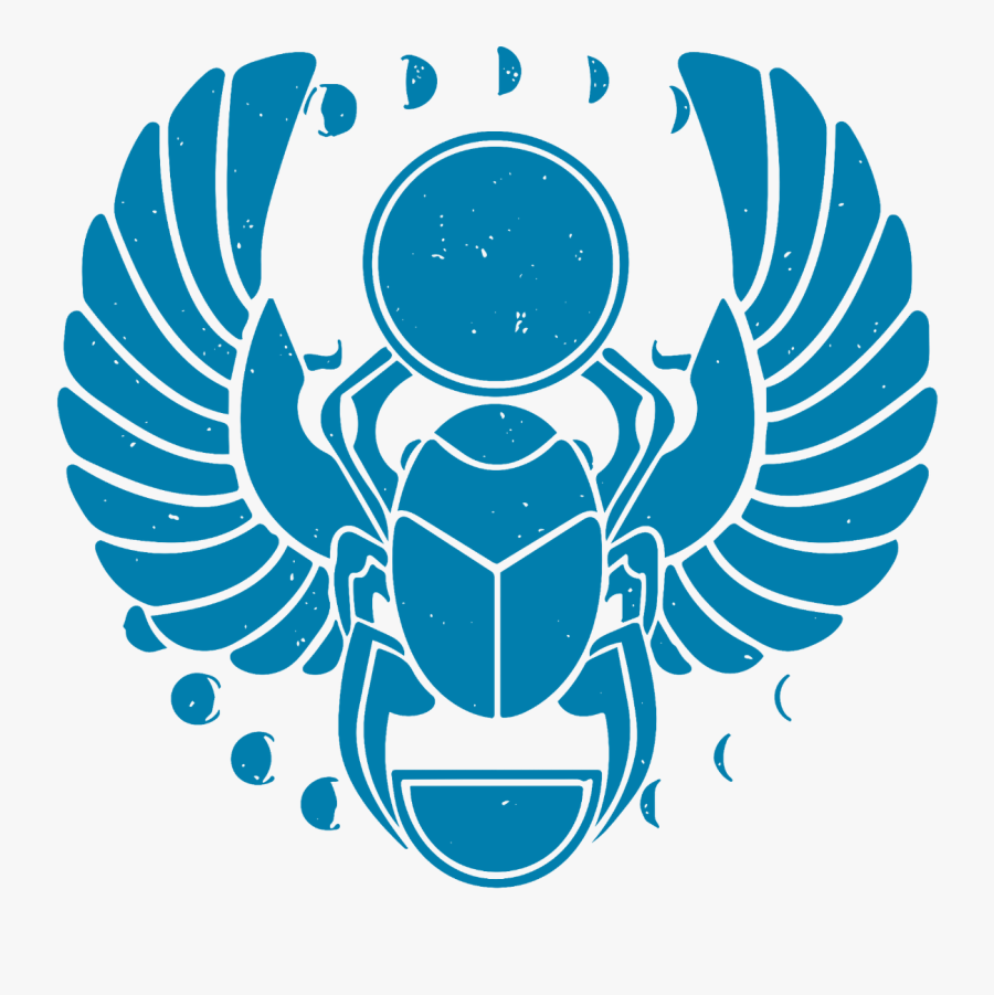 Home - Scarab Egyptian, Transparent Clipart