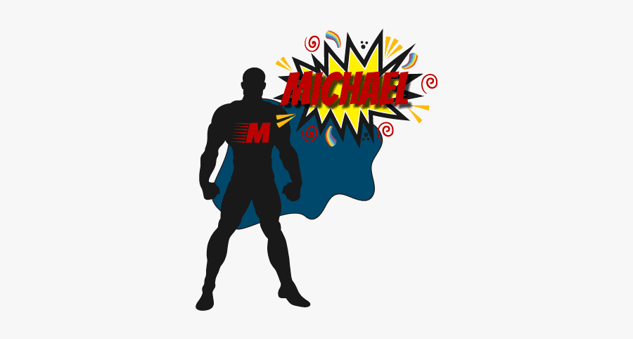 Superhero, Transparent Clipart