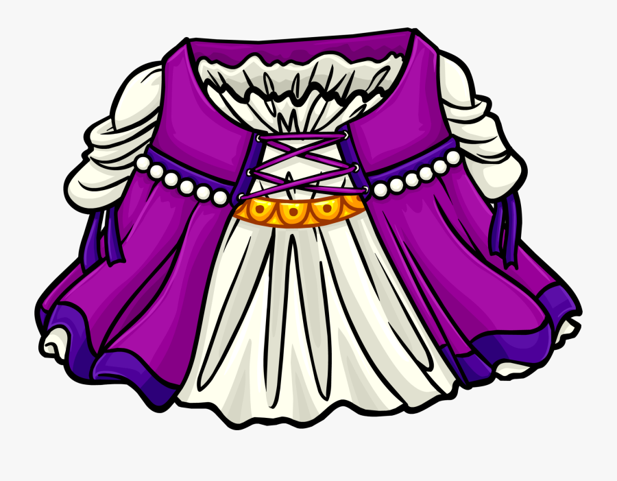 Club Penguin Wiki - Club Penguin Vestidos, Transparent Clipart