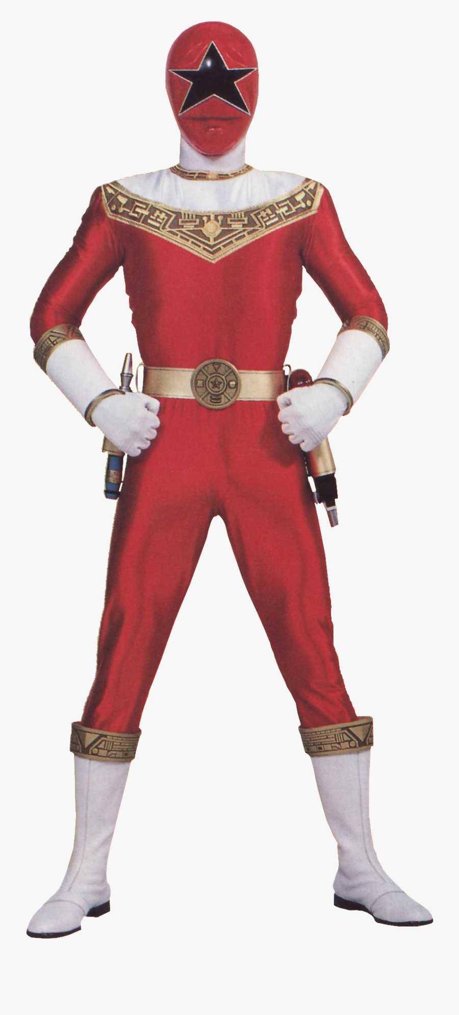 Power Rangers Zeo Png - Red Power Rangers Turbo, Transparent Clipart