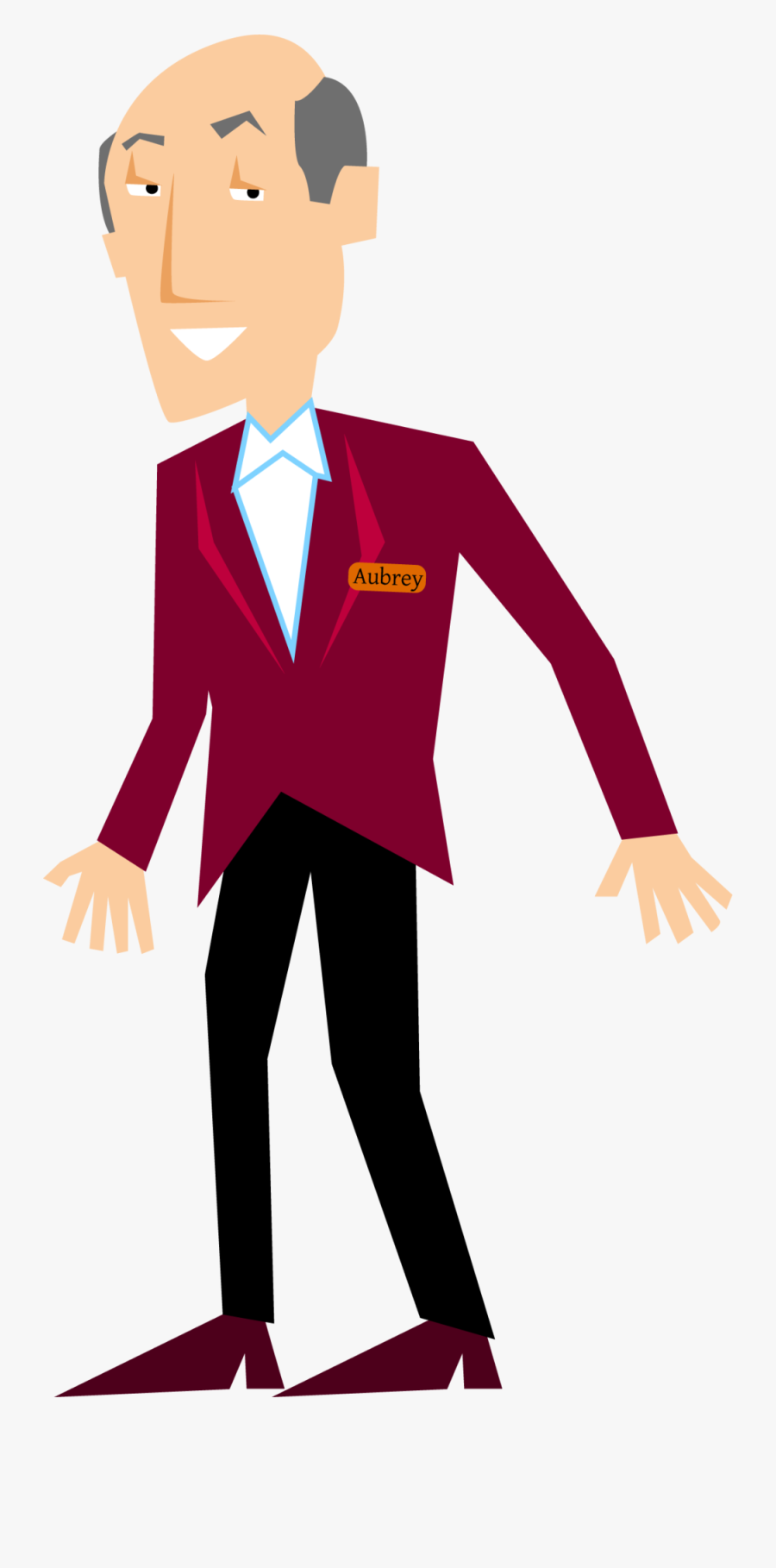 Aubrey - Cartoon, Transparent Clipart