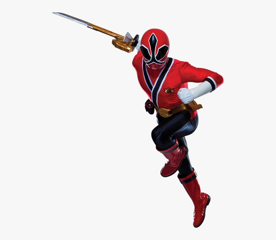 Power Rangers Png - Power Rangers Samurai Ranger Rojo, Transparent Clipart