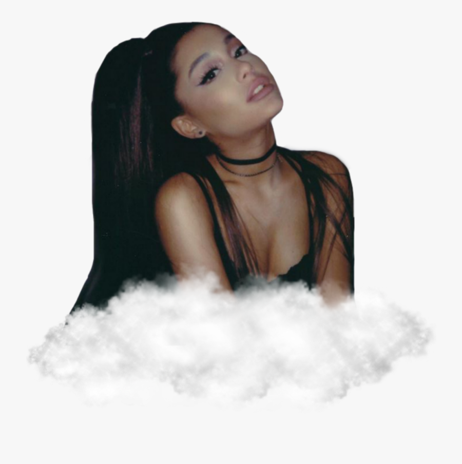 #black #ariana #grande #cloud #white - Arianagrande Picsart Stickers, Transparent Clipart