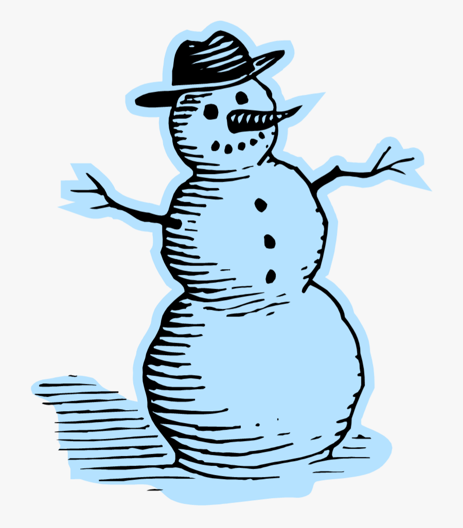 Snowman, Transparent Clipart