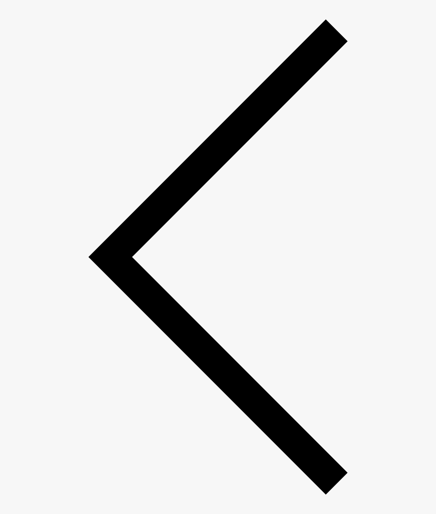 Single Arrow Left - Kaunan Rune, Transparent Clipart