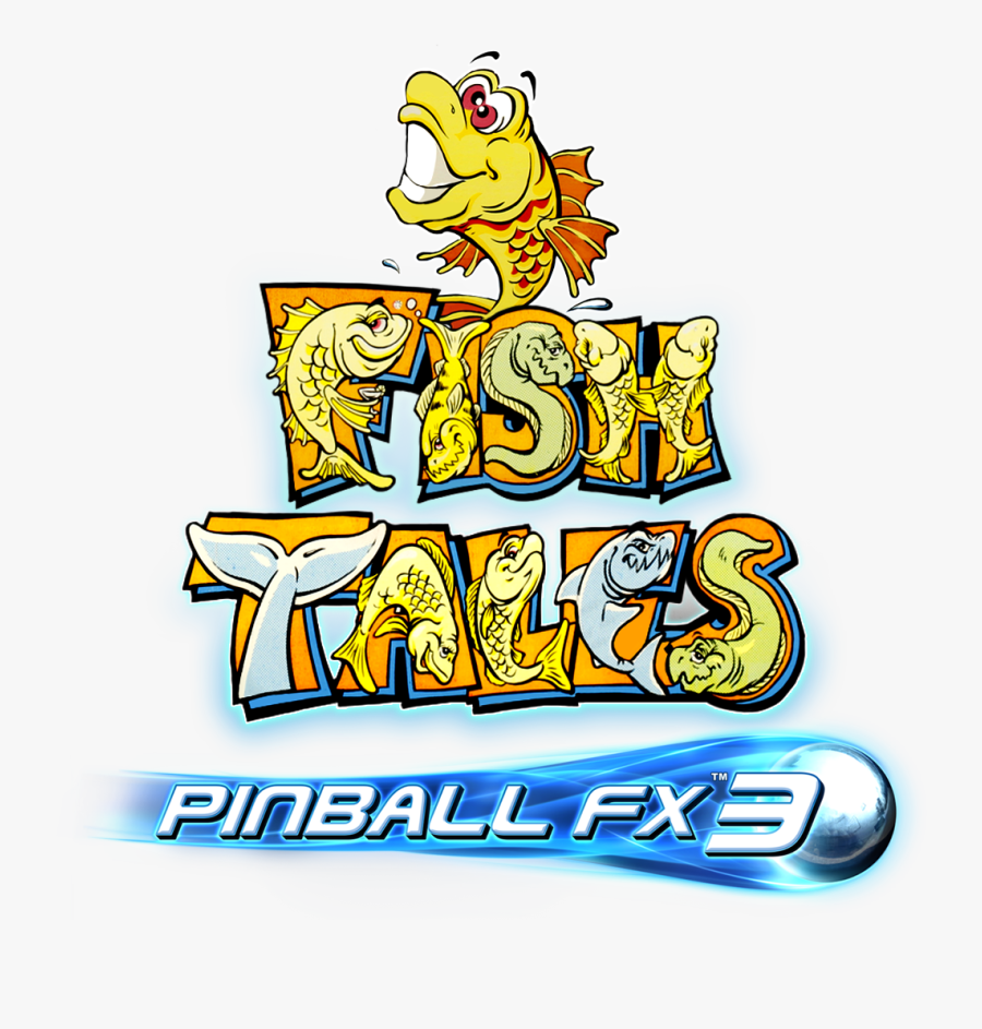 Transparent Pinball Png - Fish Tales Pinball Art, Transparent Clipart