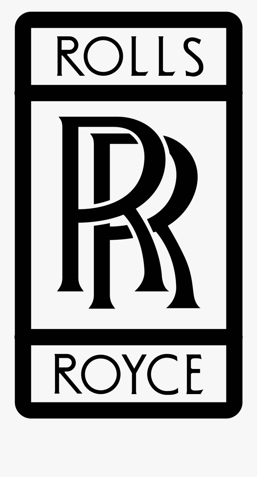 Rolls Royce Logo Png - Logo Rolls Royce Vector, Transparent Clipart