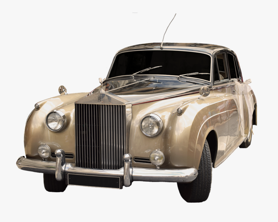 Transparent Rolls Royce Clipart - Old Rolls Royce Png, Transparent Clipart