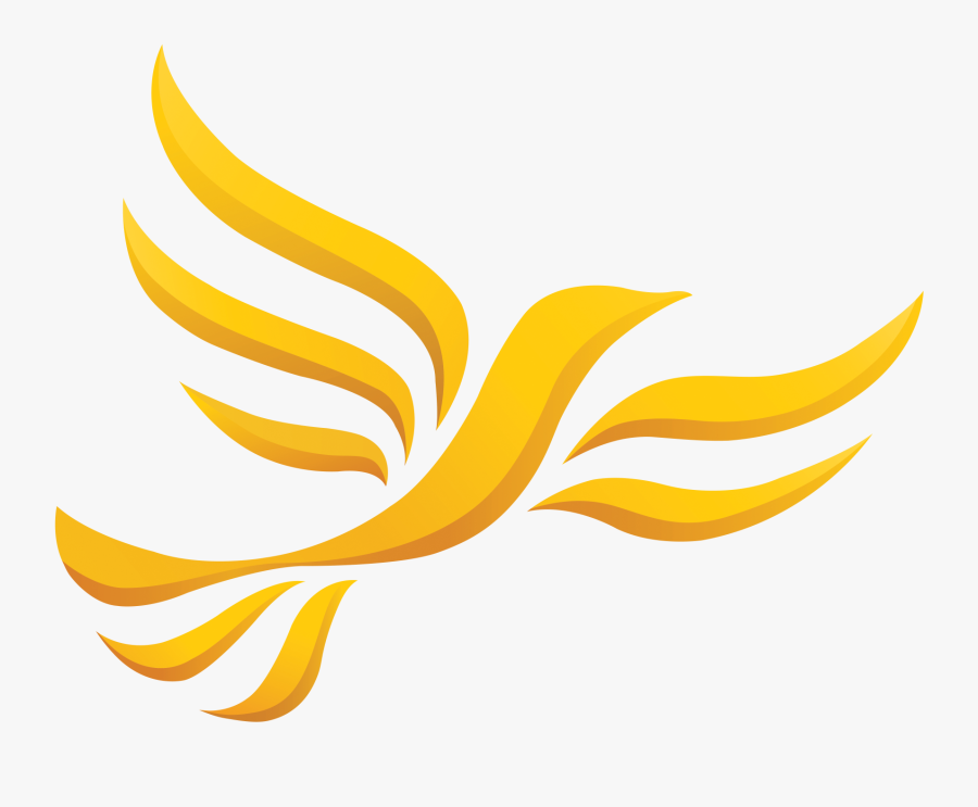 Liberal Democrats Bird Logo, Transparent Clipart