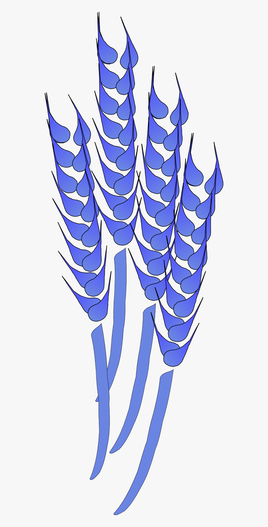 Yellow Wheat - Wheat Clip Art, Transparent Clipart