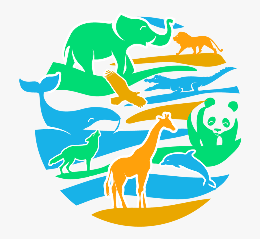Animals In Circle Icon, Transparent Clipart
