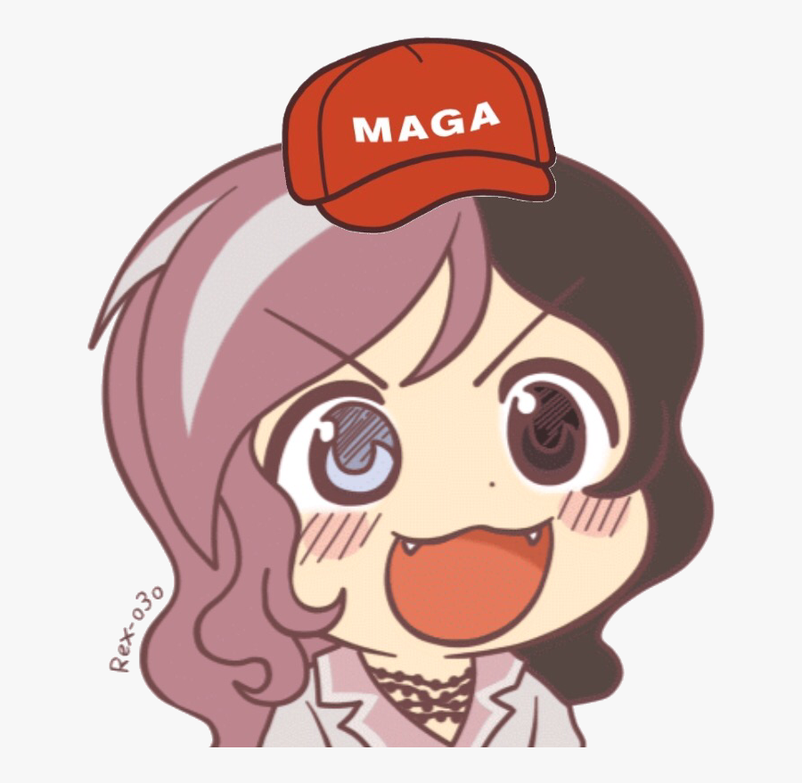 Maga 0 0 Face Pink Nose Facial Expression Cartoon Cheek - Chibi Notice Me Senpai, Transparent Clipart