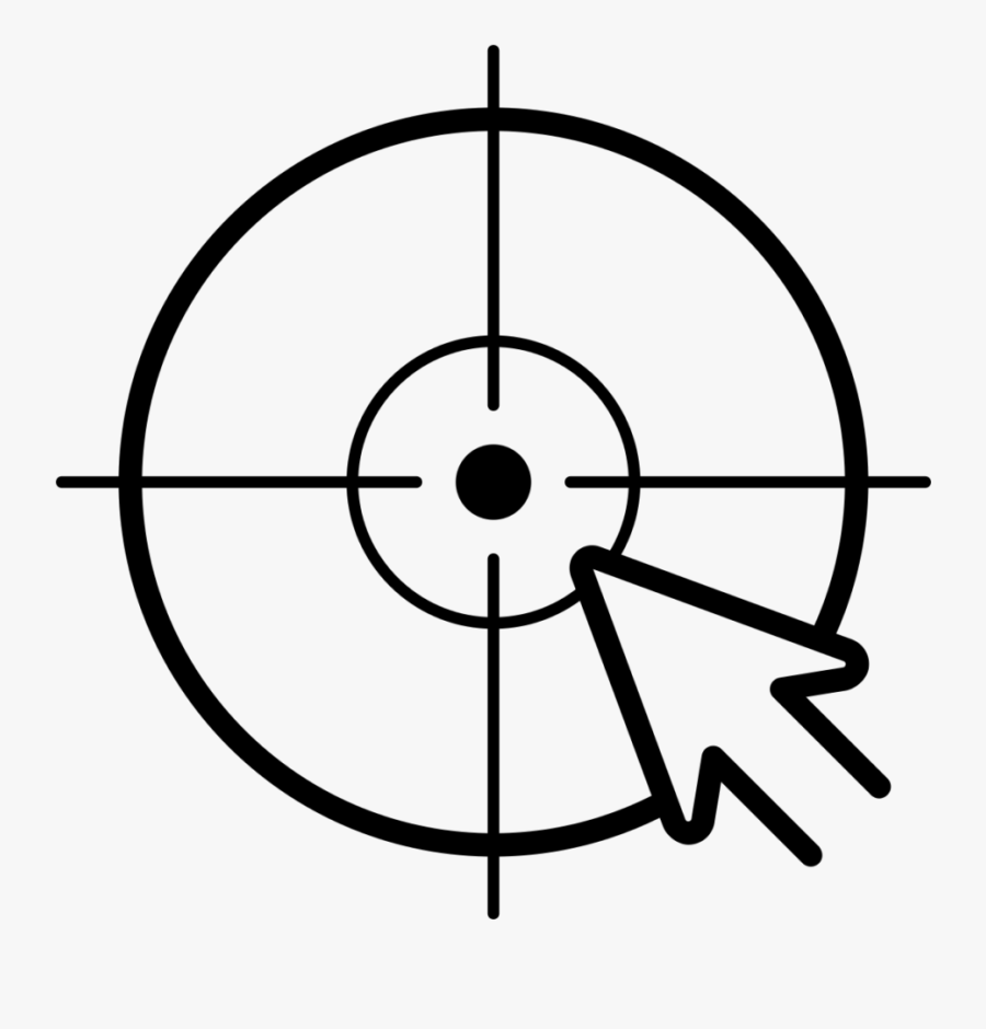 Crosshair Png, Transparent Clipart