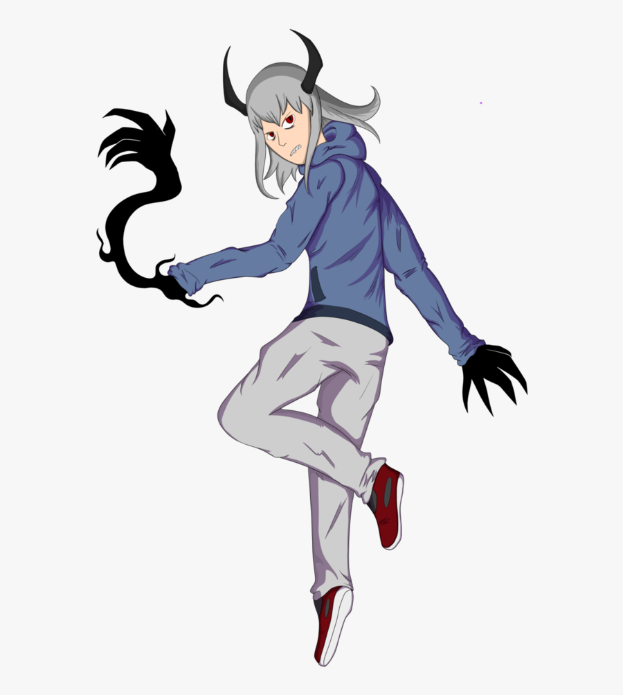 Jumping Clipart Shadow Person - Cartoon, Transparent Clipart