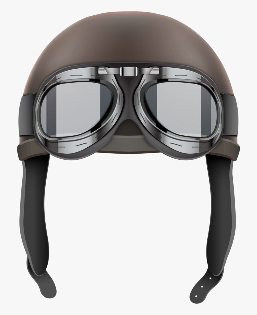 Transparent Aviator Goggles Png - Aviator Helmet Png, Transparent Clipart