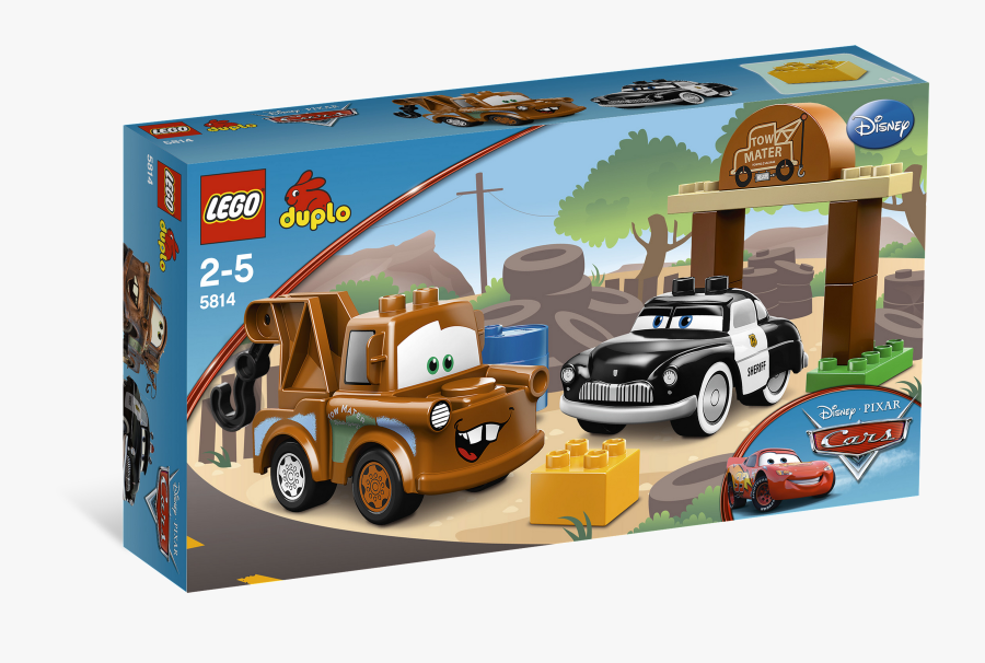 Mcqueen Clipart Tow Mater - Lego Duplo Cars Mater's Yard, Transparent Clipart