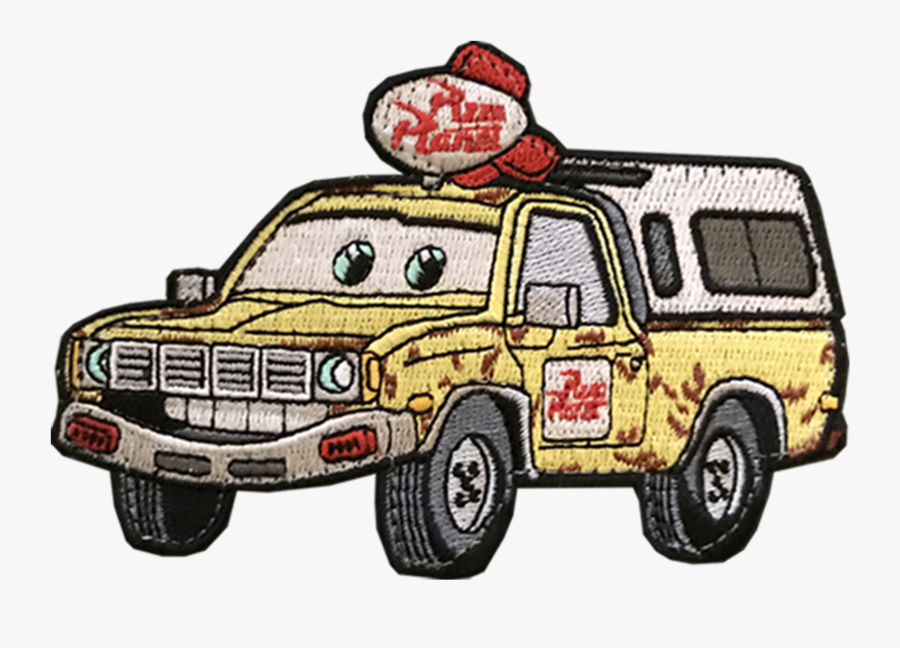 Toyota Tacoma Pizza Planet Truck, Transparent Clipart