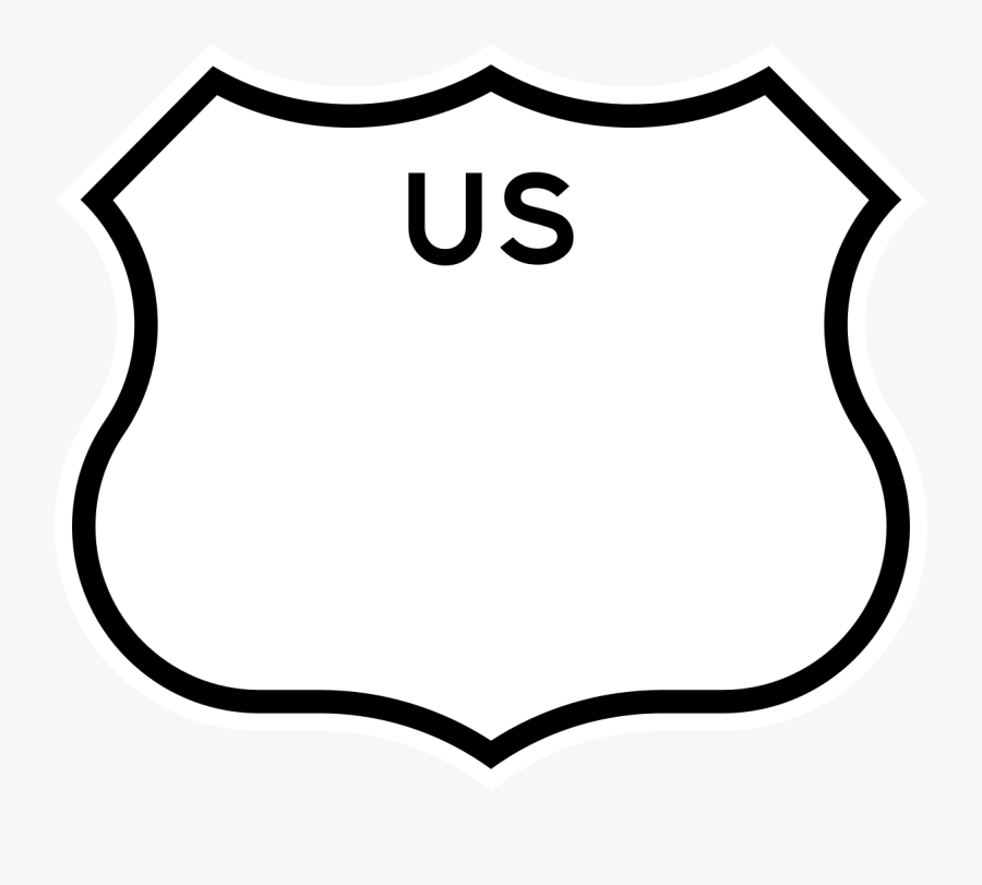 Us Blank Wide - U.s. Route 101 In California, Transparent Clipart