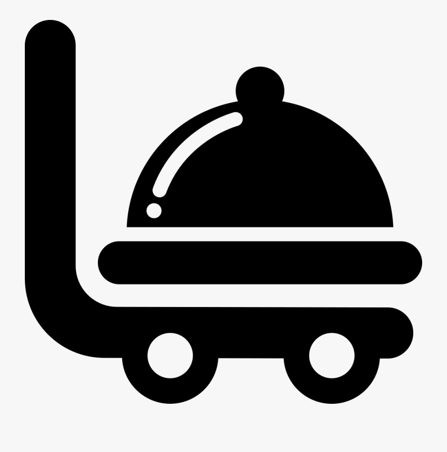 Hotel Food Cart - Icon For Food Cart, Transparent Clipart