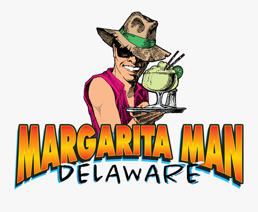 Margarita Man Delaware Logo - Margarita Machine, Transparent Clipart