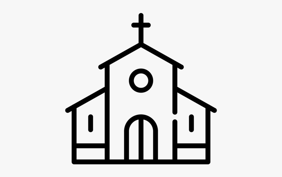 About Heavens Comfort Began - Simple Church Building Church Design, Transparent Clipart