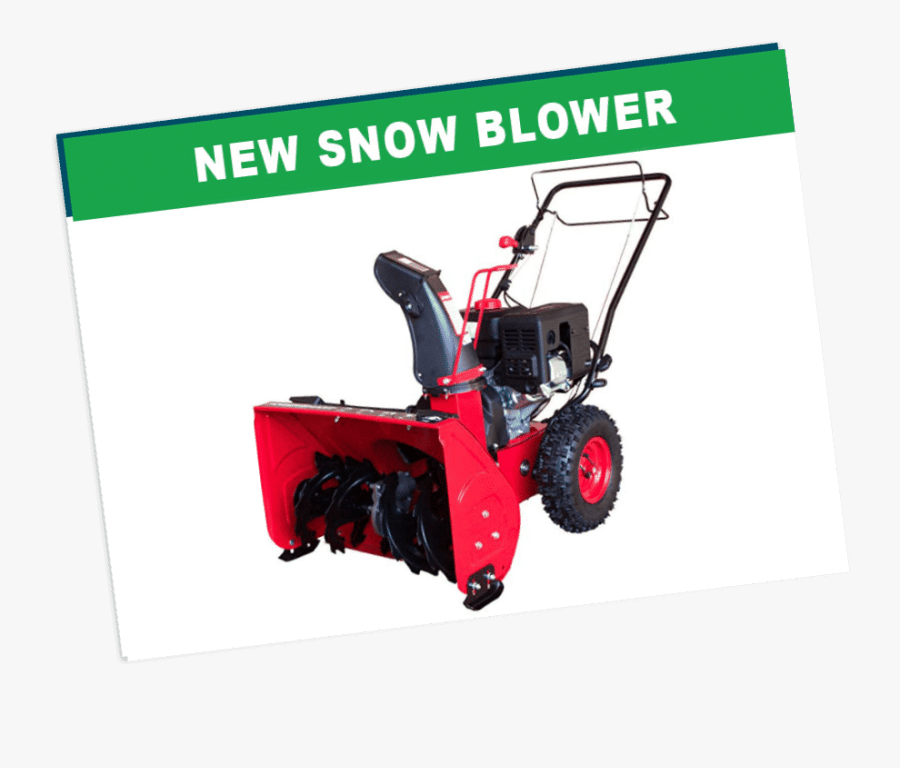 Win A New Snow Blower - Powersmart Snow Blower, Transparent Clipart