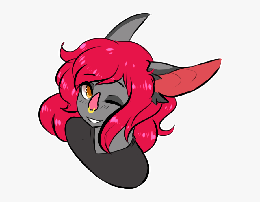 Winky Face - Cartoon, Transparent Clipart