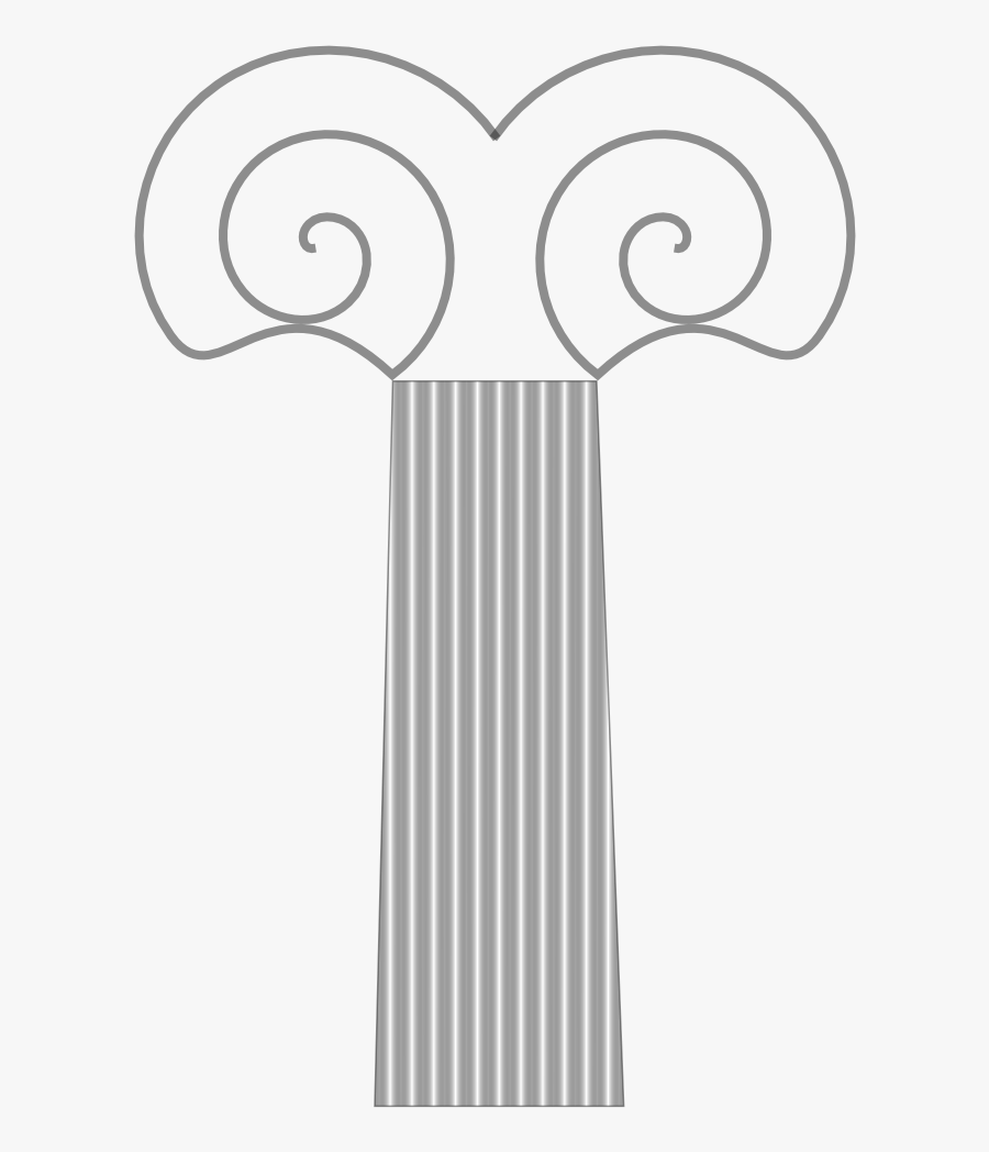 Neoionic Capitel, Transparent Clipart