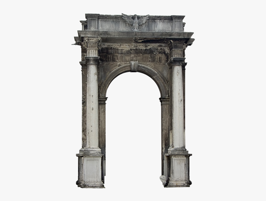 Portal, Columns, Architecture, Building, Entrance, - Old Stone Pillar Png, Transparent Clipart