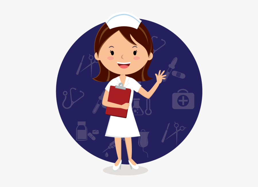 Graphic Of Qsd Caregiver Pushing Happy Old Woman In - Cartoon, Transparent Clipart