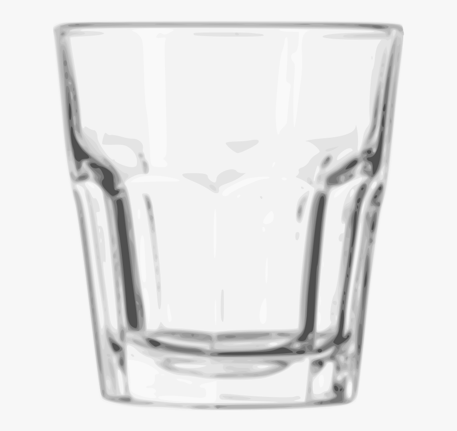 Transparent Whiskey Glass Clipart - Rocks Glasses, Transparent Clipart