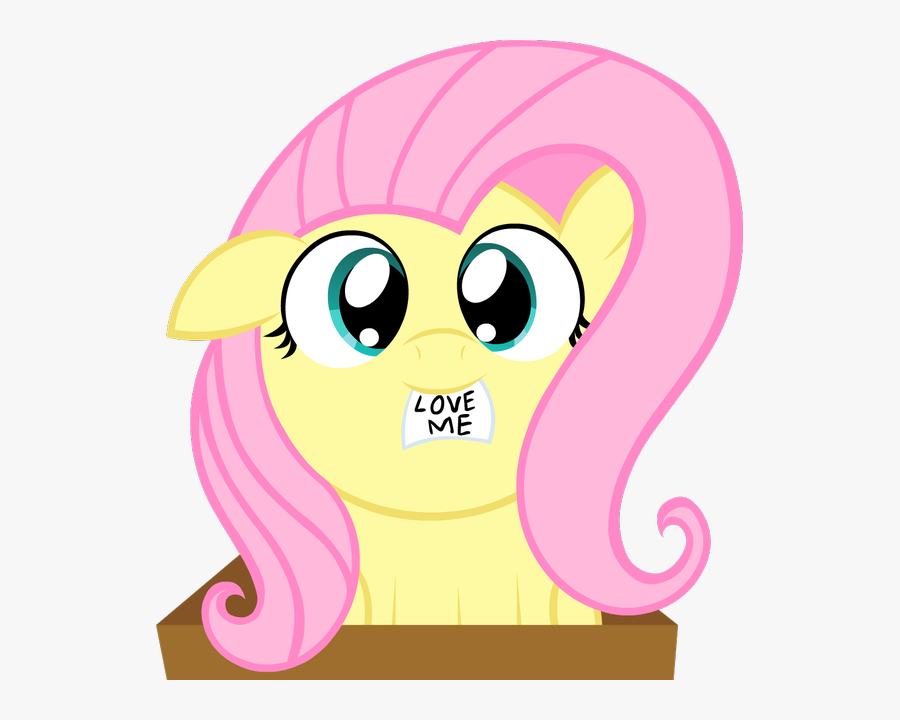 Thought My Fellow Bronies Would Like It - Fluttershy Wants Are Love, Transparent Clipart