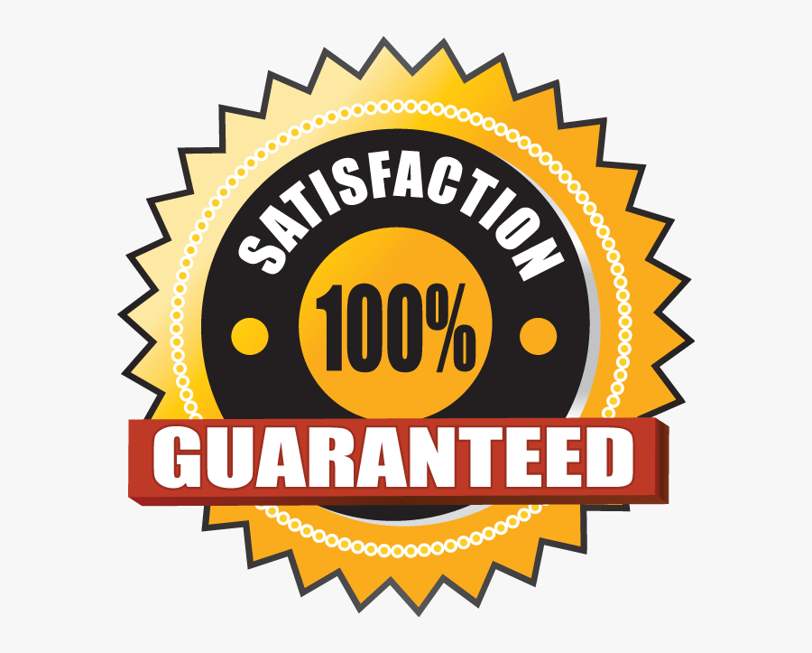 110% Satisfaction Guarantee Logo High Res Png, Transparent Clipart