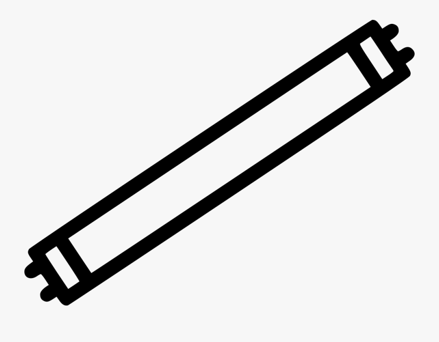 Tubelight Light Source Cfl Tube Electric Electricity - Source Of Light Icon, Transparent Clipart