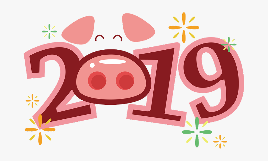 Année Du Cochon 2019, Transparent Clipart