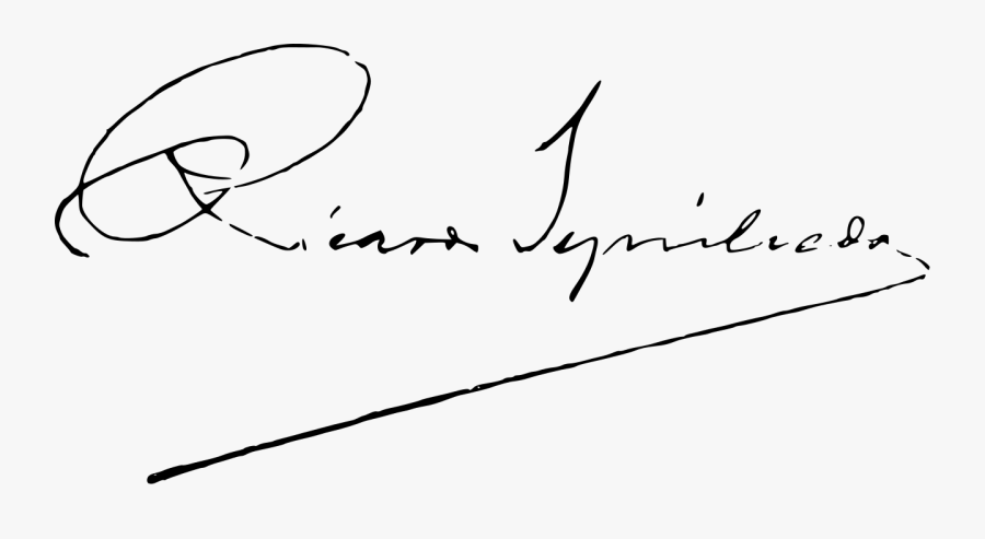 Firmas En Blanco Y Negro, Transparent Clipart