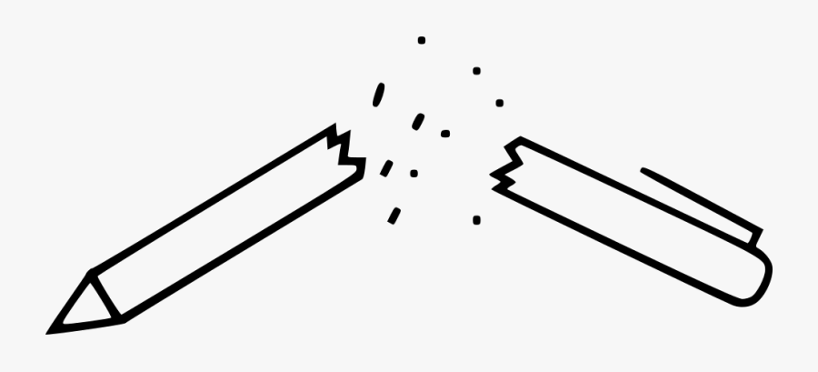 Angry Fuck Off Break Pen - Line Art, Transparent Clipart