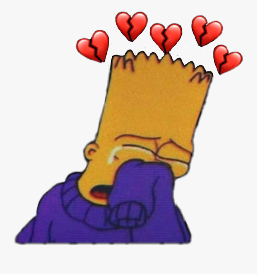 Transparent Sadboys Png - Draw Bart Simpson Sad , Free Transparent Clipart ...