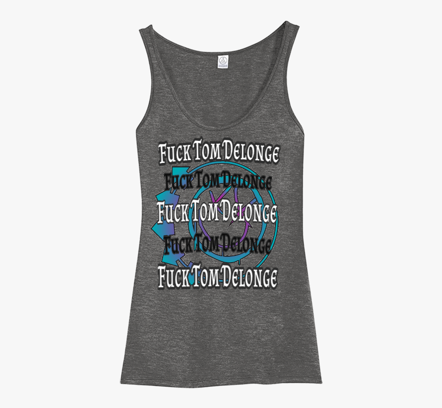 Fuck Tom Delonge Fuck Tom Delonge Fuck Tom Delonge - Active Tank, Transparent Clipart