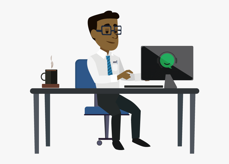 It Services Gabbyville Virtual - Hình Ảnh Hoạt Hình Kế Toán, Transparent Clipart