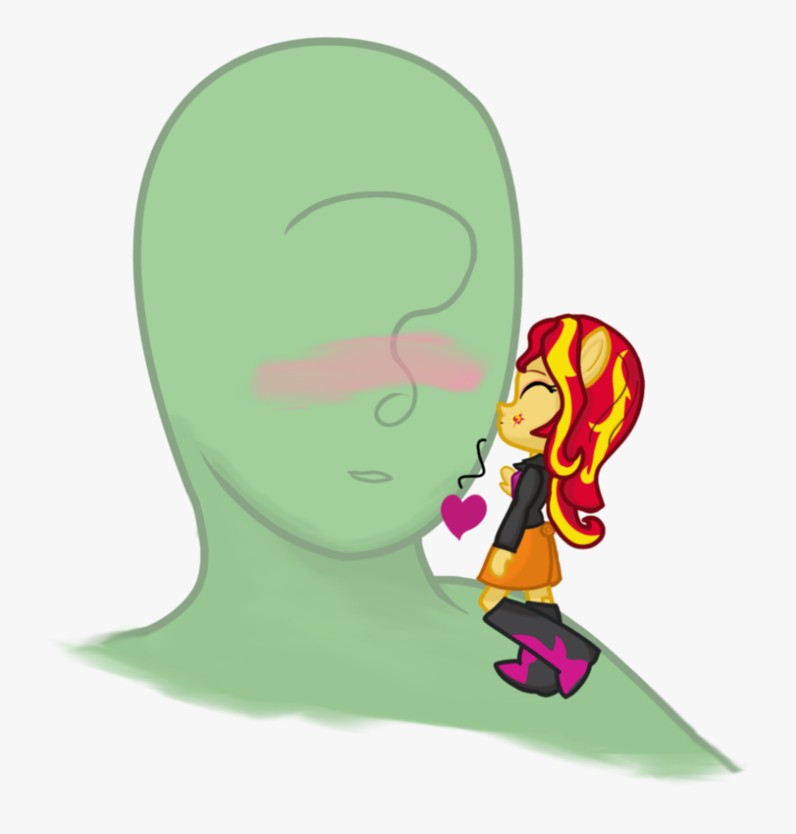 Drawing Road Sunset - Illustration, Transparent Clipart