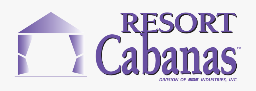 Resort Cabana Cliparts - Graphic Design, Transparent Clipart