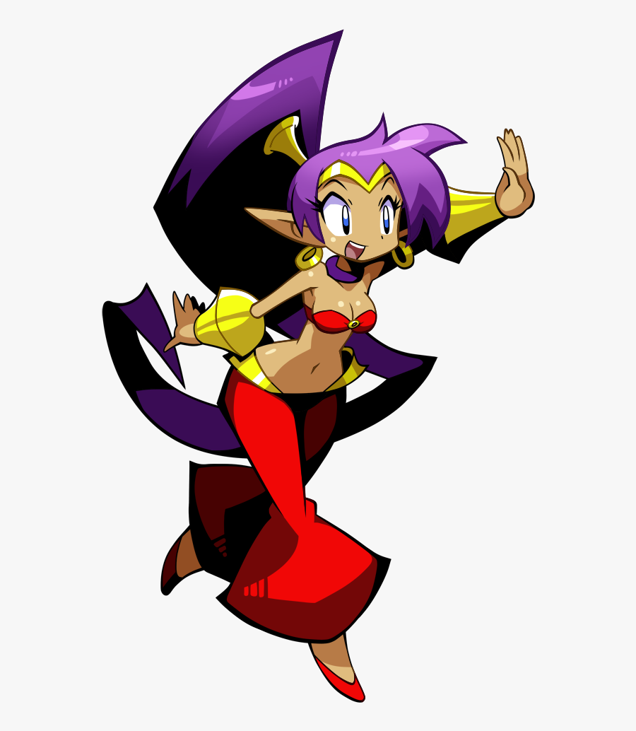 Half-genie Hero Render - Shantae Half Genie Hero Artwork, Transparent Clipart